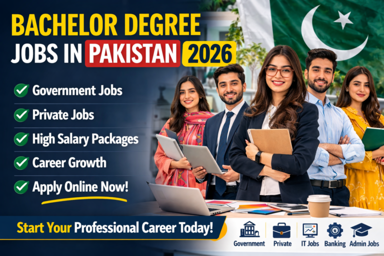 Bachelor Degree Jobs in Pakistan 2026