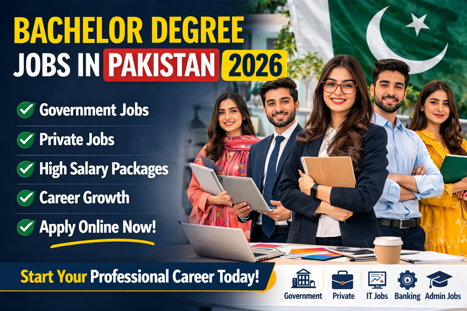Bachelor Degree Jobs in Pakistan 2026