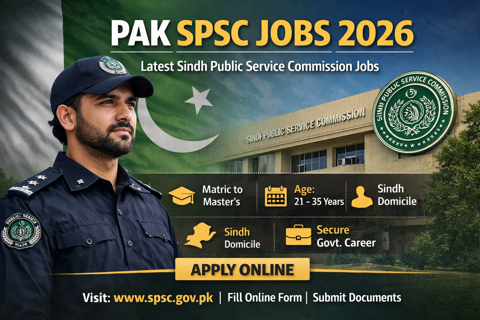 Pak SPSC Jobs 2026