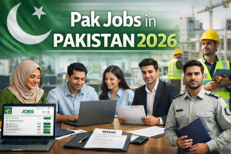Pak Jobs in Pakistan 2026