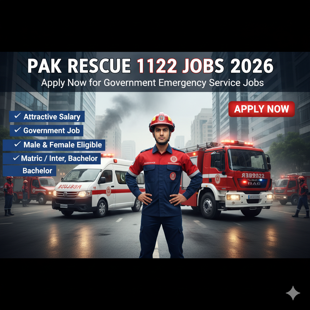Pak Rescue 1122 Jobs 2026