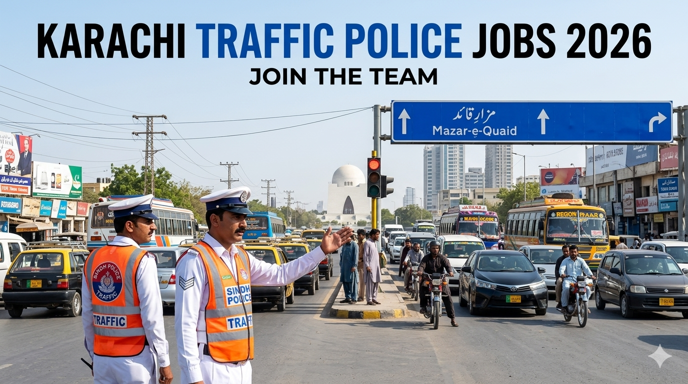 Karachi Traffic Police Jobs 2026