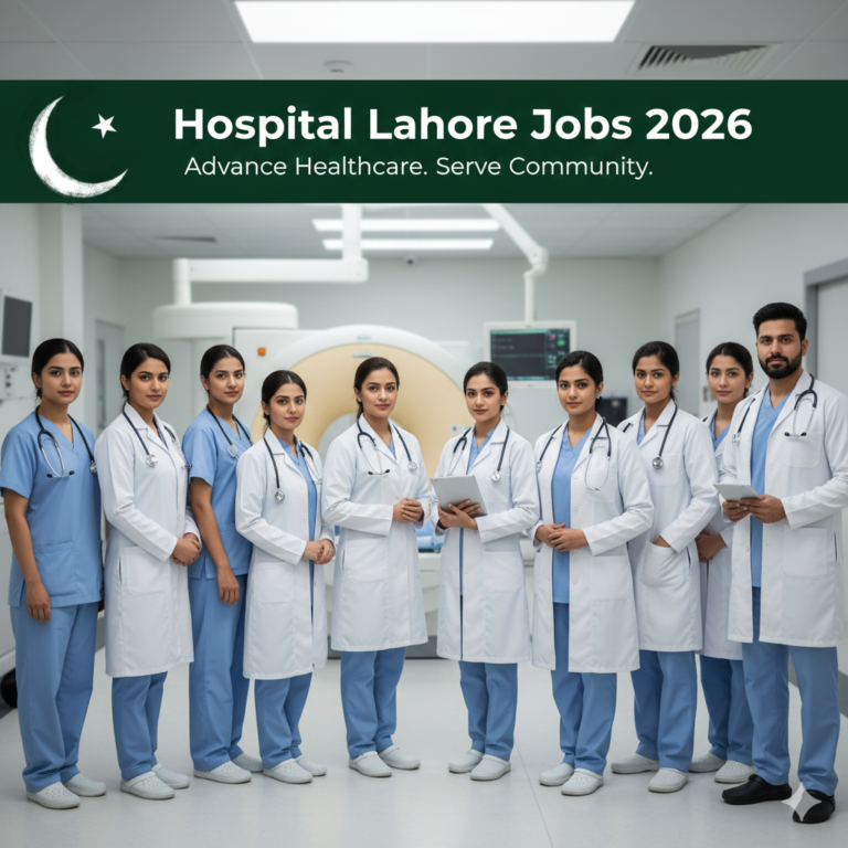 Hospital Lahore Jobs 2026