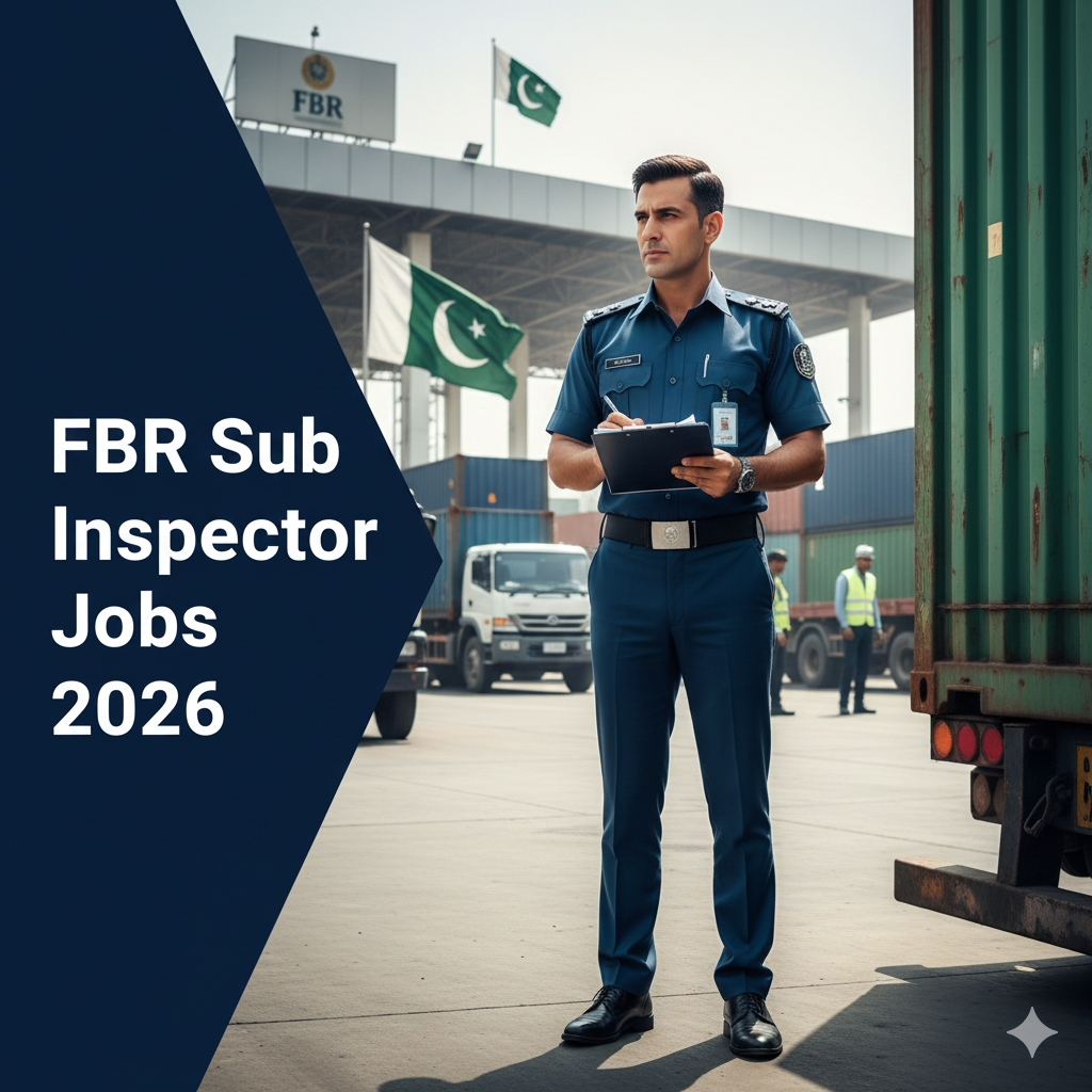 FBR Sub Inspector Jobs 2026