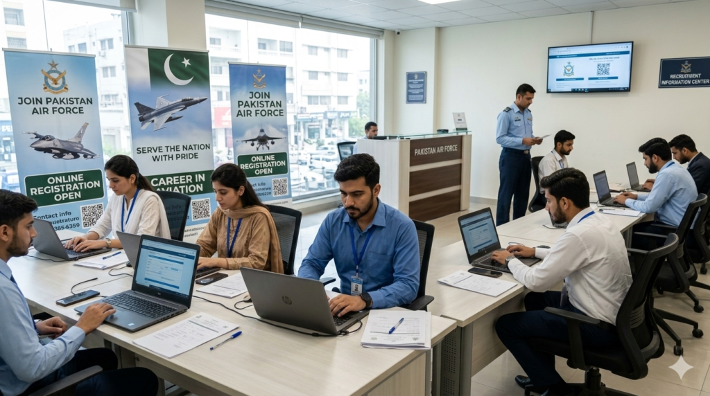 Pakistan Air Force Online Apply