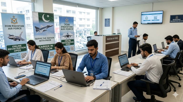 Pakistan Air Force Online Apply