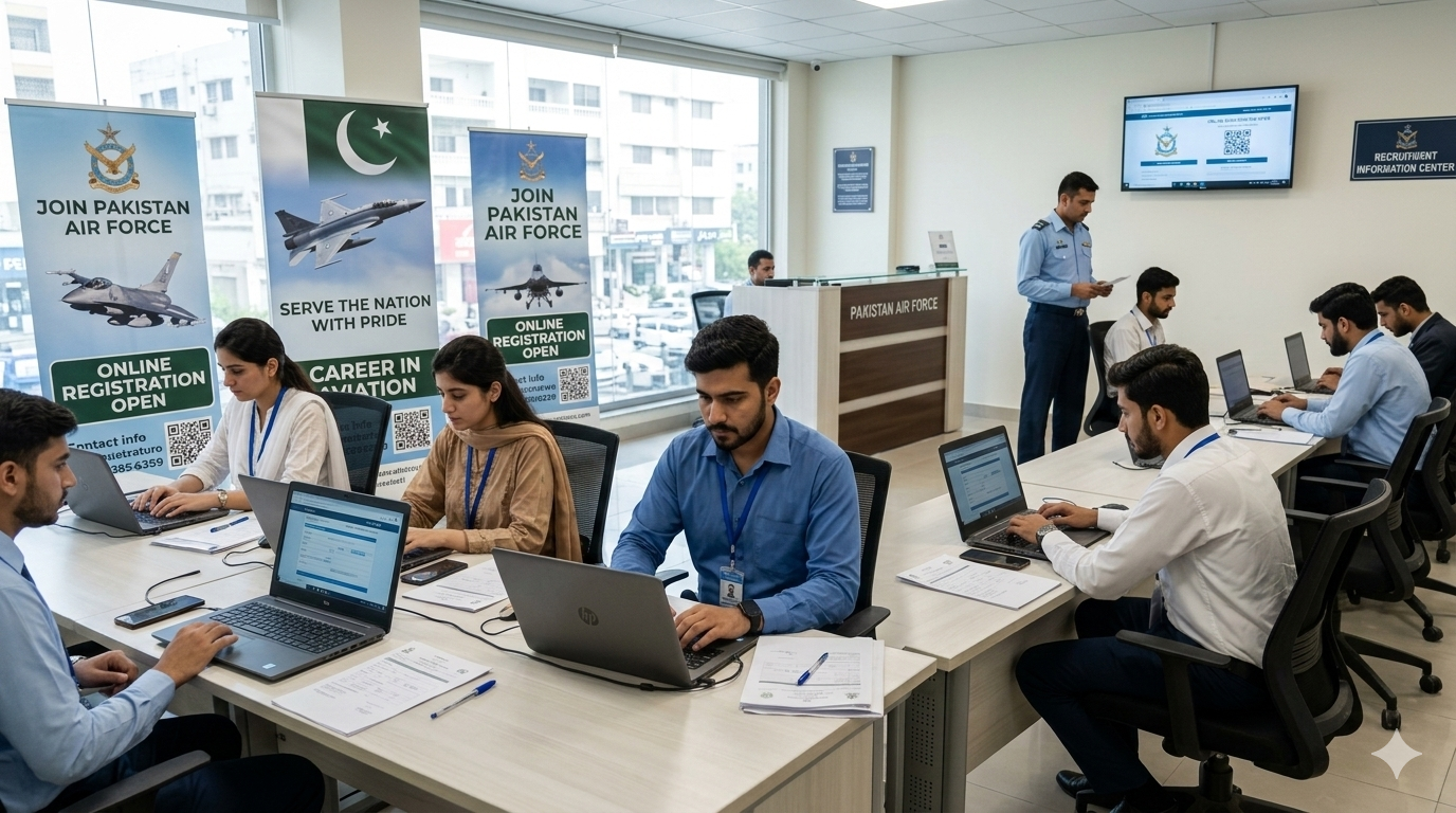 Pakistan Air Force Online Apply
