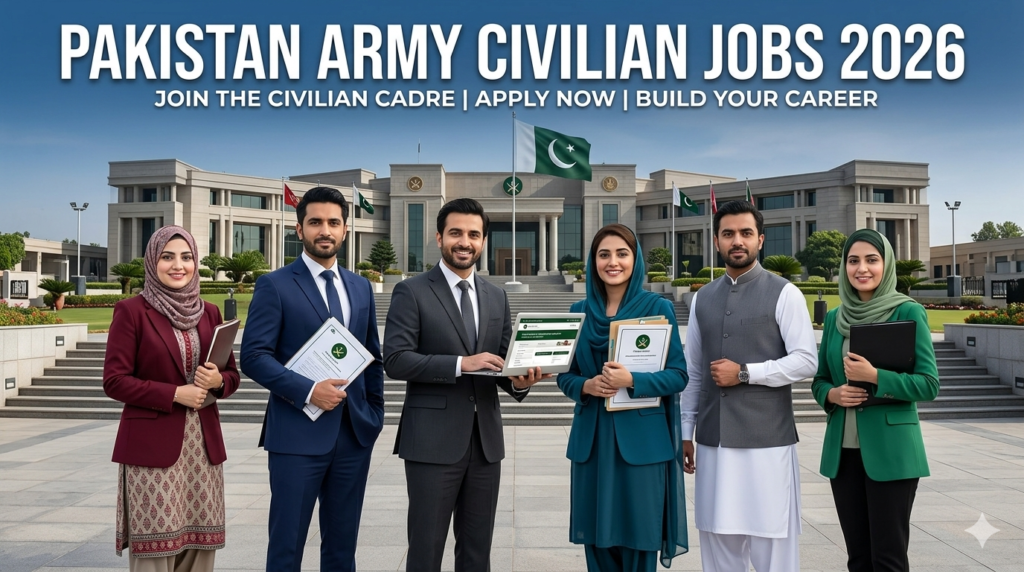 Pakistan Army Civilian Jobs 2026
