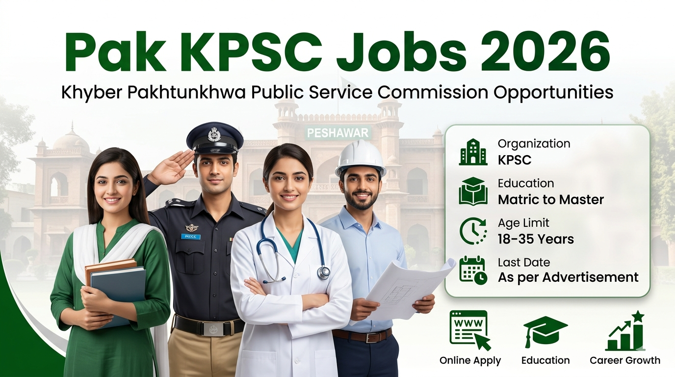 Pak KPSC Jobs 2026