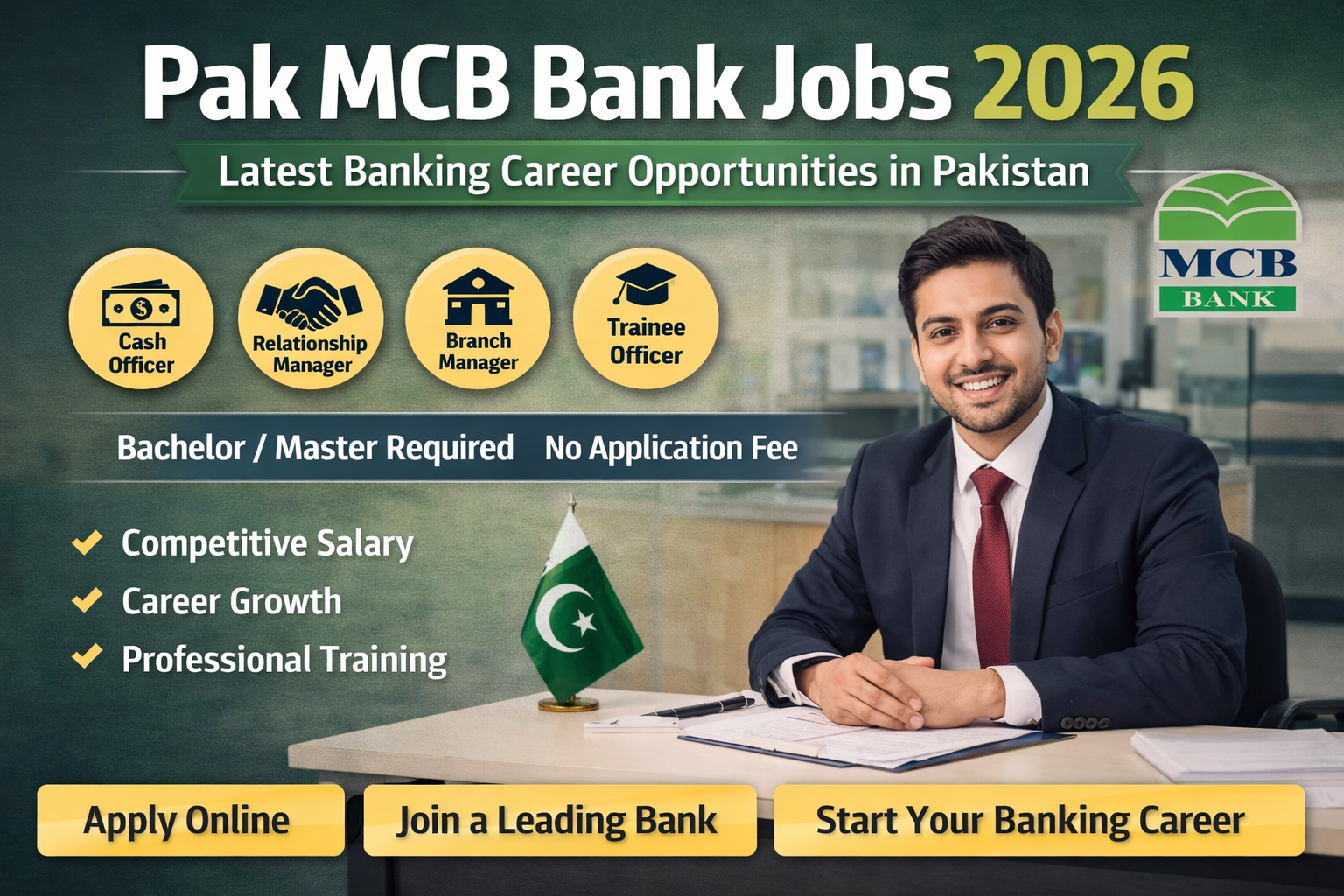Pak MCB Bank Jobs 2026