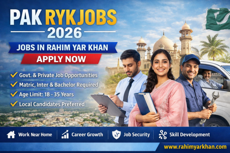 Pak RYK Jobs 2026