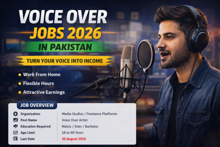 Voice Over Jobs 2026