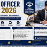 Trade Officer Jobs 2026