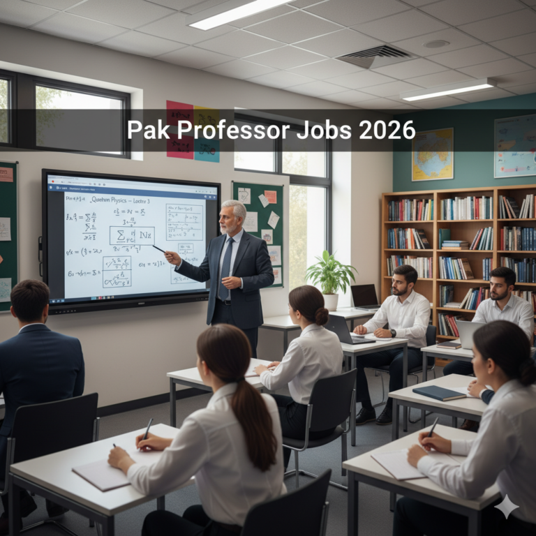 Pak Professor Jobs 2026