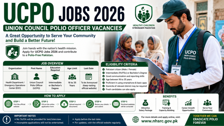 UCPO Jobs 2026