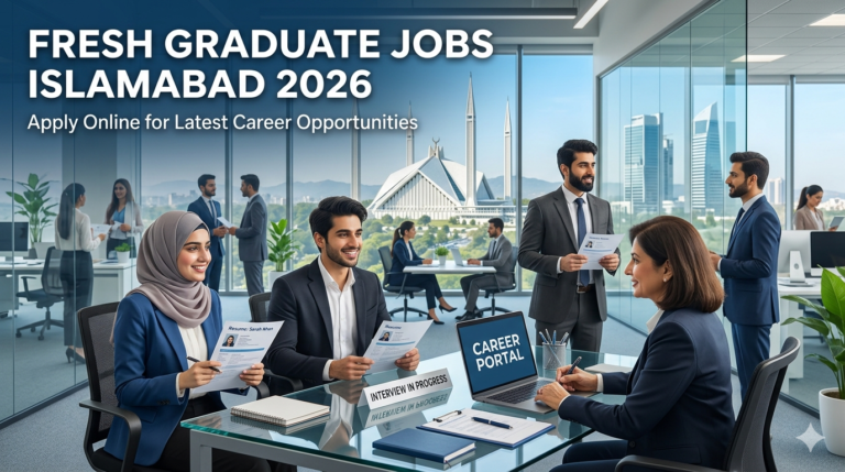 Fresh Graduate Jobs Islamabad 2026
