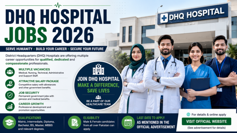 DHQ Hospital Jobs 2026