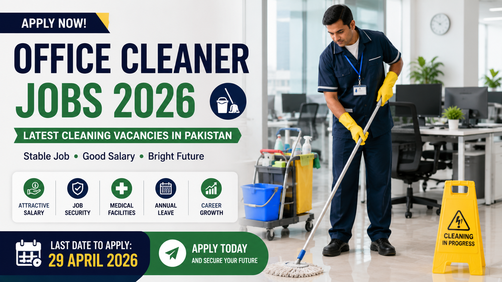 Office Cleaner Jobs 2026