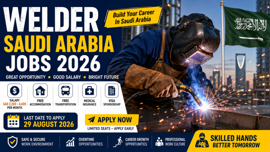 Welder Saudi Arabia Jobs 2026
