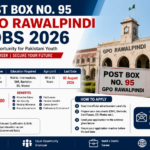 Post Box No. 95 GPO Rawalpindi Jobs 2026