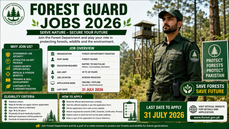 Forest Guard Jobs 2026