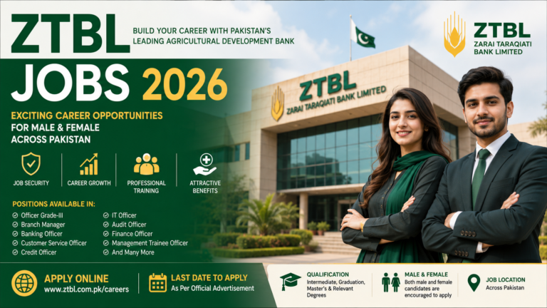 ZTBL Jobs 2026