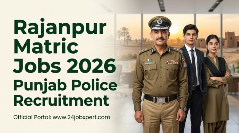 Rajanpur Matric Jobs 2026